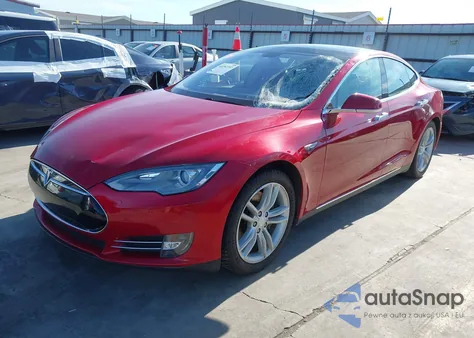 2014 Tesla Model S P85 z USA, uszkodzony, nr VIN 5YJSA1H11EFP44210